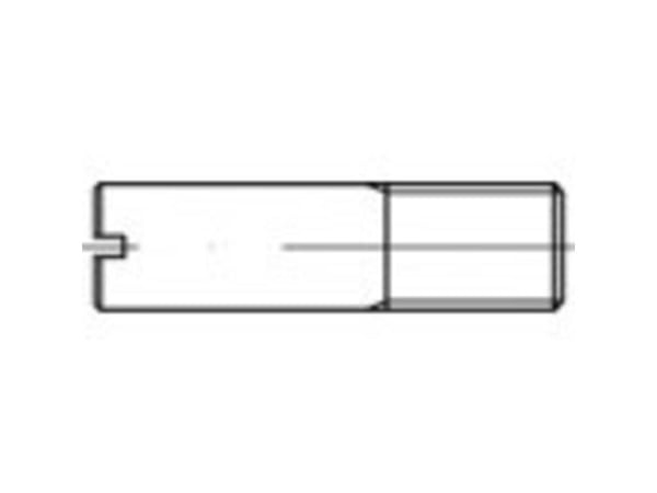 TOOLCRAFT TO-5394435 Pultti (L) 20 mm Stål Galvaniseret 50 stk