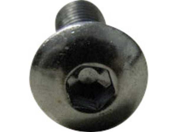 TOOLCRAFT 827235 Linseskruer M3 6 mm Indvendig sekskant ISO 7380 Stål verzinkt 100 stk