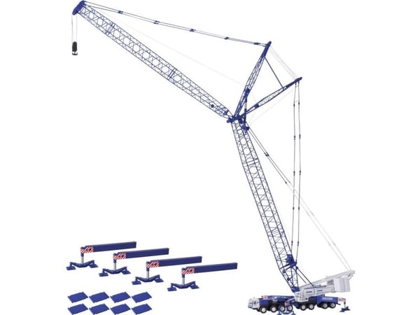 Kibri 13061 H0 byggebilmodell Liebherr LG 1550 Breaker & Wasel