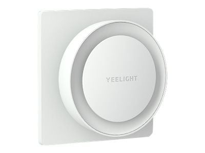 Yeelight Plug-In - Nattlys - LED - 0.5 W - mykt, varmt hvitt lys - 2500 K - hvit Yeelight Plug-In - Nattlys - LED - 0.5 W - mykt, varmt hvitt lys - 2500 K - hvit