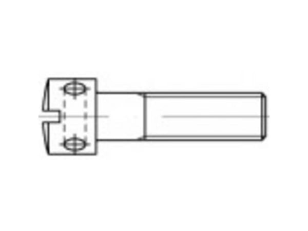 TOOLCRAFT 1060647 kryssspor-skruer M4 25 mm rustfritt stål 100 stk DIN 404