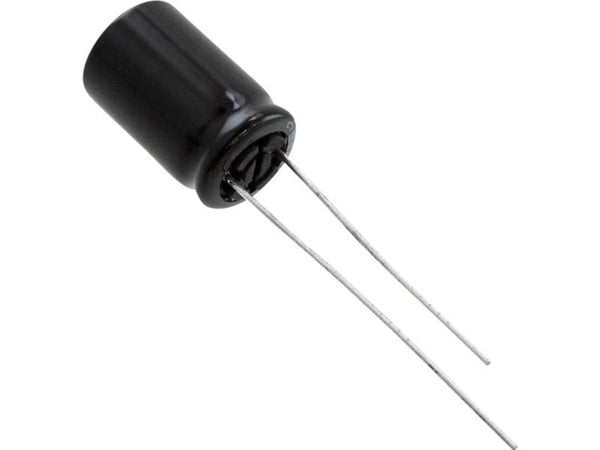 Panasonic elektrolyyttikondensaattori radiaalijohdin 7,5 mm 5100 µF 25 V 20 % (Ø) 18 mm EEU-TP1E512 1 kpl (EEU-TP1E512)