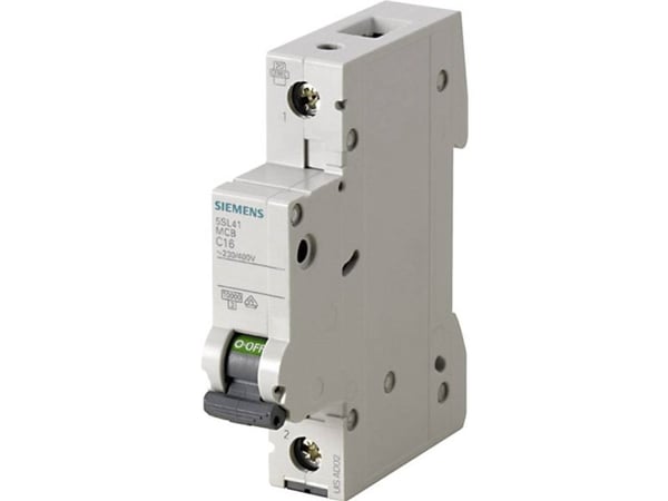 Siemens 5SL4101-7, Dvärgbrytare, IP20