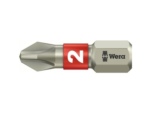 Wera 3851/1 TS PH 1 X 25 MM 05071010001 Ristikkäisleikkuuterä PH 1 Ruostumaton teräs D 6,3 1 kpl 1 kpl