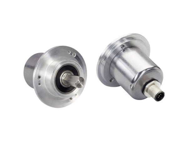 Posital Fraba Absoluuttiset pyörivät anturit 1 kpl UCD-S101B-1212-M120-PAQ Magneettinen kiinnityslaippa 58 mm