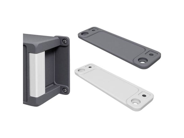Bopla BA WL 17 7024 Vægbeslag (L x B x K) 173 x 40 x 8 mm Alumiini Grafitgrå (RAL 7024) 2 stk
