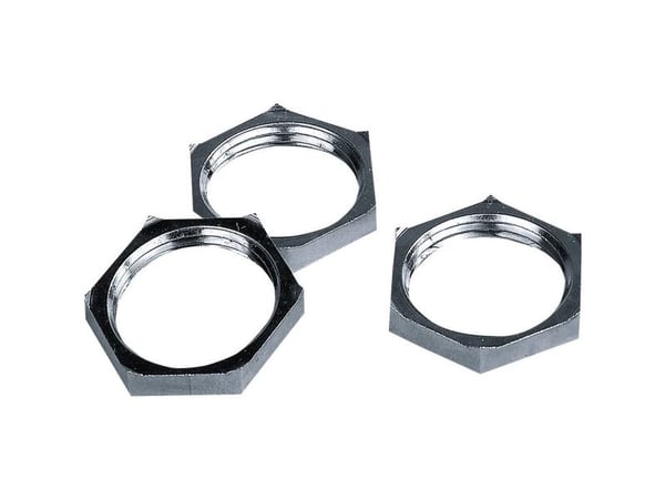 Lapp 52103370, Låsemutter, Messing, Kromfarget, M63, Kromfarget, -60 - 200 °C