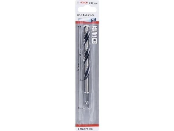 Bosch METALBOR POINTTEQ HEX HSS-R 11,0X142MM