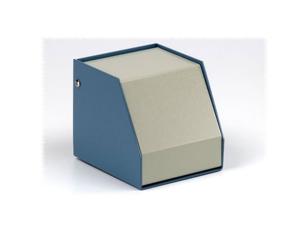Hammond Electronics SCEM161414WH Instrumentskap 140 x 165 x 140 Aluminium Blå , Grå 1 stk