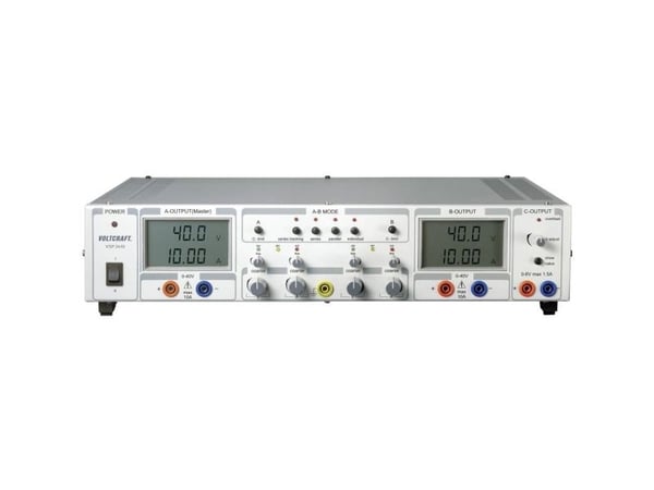 Voltcraft laboratorioteholähde, säädettävä VSP 2410 0,1 - 40 V/DC 0 - 10 A 809 W 3 x (VSP 2410)
