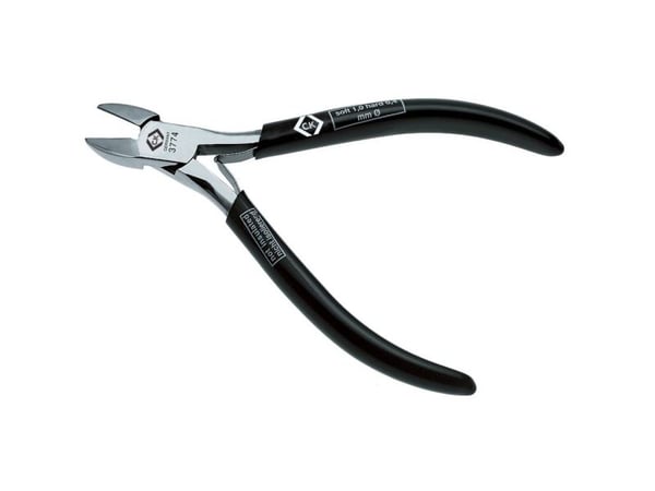 C.K Tools T3774, Svart, Rustfritt stål, Svart, Rustfritt stål, 12 cm