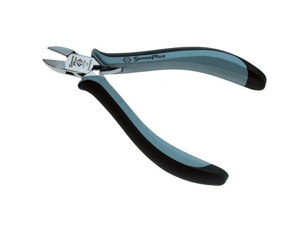 C.K Tools T3773DF 115, Svart, Blå, Rustfritt stål, Svart, Blå, Rustfritt stål, 125 mm