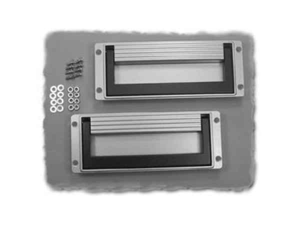Hammond Electronics M3255-2001 kabinetthandtag svart (L x B x H) 193 x 20,5 x 75,5 mm 1 st