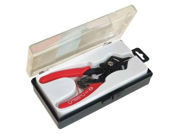 C.K Tools T3716, Låsringstång, Röd