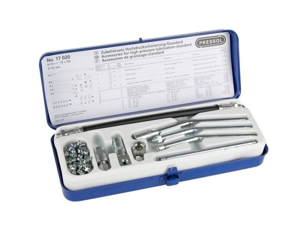 Pressol 17020 fettpresse-tilbehørsett