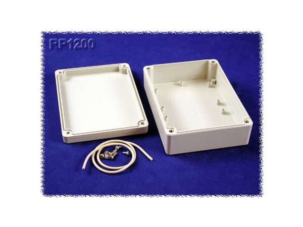 Hammond Electronics RP1200 Universalskap 145 x 105 x 40 Polykarbonat Grå 1 stk
