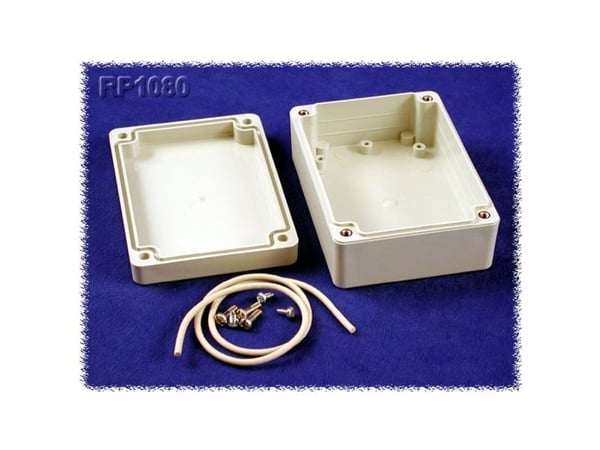Hammond Electronics RP1080 Universalskap 105 x 75 x 40 Polykarbonat Grå 1 stk
