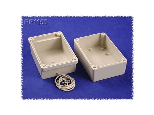 Hammond Electronics RP1155C Universalkabinett 125 x 85 x 85 ABS, polykarbonat grå 1 stk