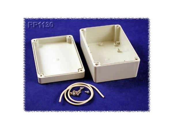 Hammond Electronics RP1130 Universalskap 125 x 85 x 55 Polykarbonat Grå 1 stk