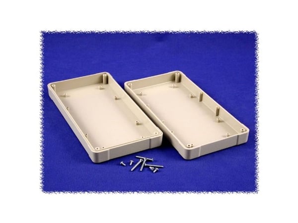 Hammond Electronics RL6065 universal-kabinett 205 x 105 x 40 ABS grå (1 stk)