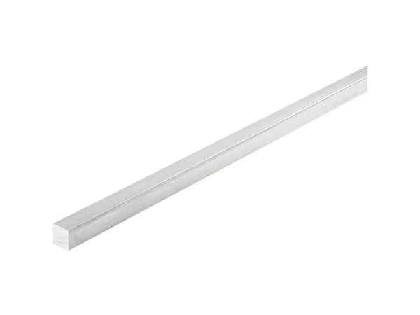Aluminium firkantprofil (L x B x H) 500 x 10 x 10 mm 1 stk