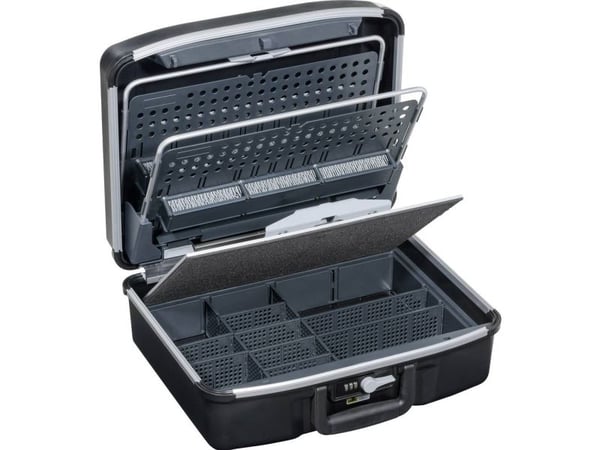 Allit ProServe 200-200, Svart, Grå, Polykarbonat, Ripebestandig, 435 x 275 x 185 mm, 490 mm, 405 mm
