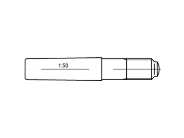 TOOLCRAFT TO-5437029 kilesøm 6 mm stål, 25 stk