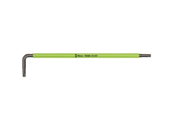 Wera 967 SXL HF, L-torx-nøkkel, T10, Grønn, 112 mm, 19 mm, 1 stykker