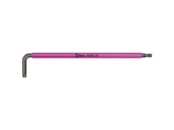 Wera 967 SPKXL TORX Multicolour, L-formet hexnøkkel, Metrisk, 1 stykker, Termoplastisk gummi (TPR), 20 mm, 13,7 cm
