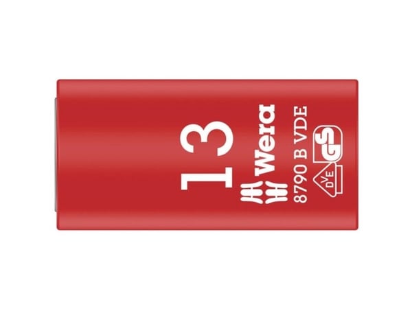 Wera 05004962001, Stikkontakt, 3/8", Metrisk, 1 hoder, 18 mm, 46 mm