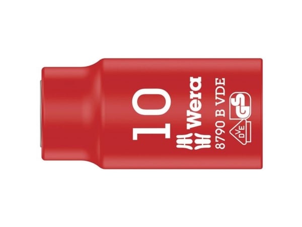 Wera 8790 B VDE 05004954001 Kuusiokolo VDE-pistorasia 10 mm 3/8 (10 mm)