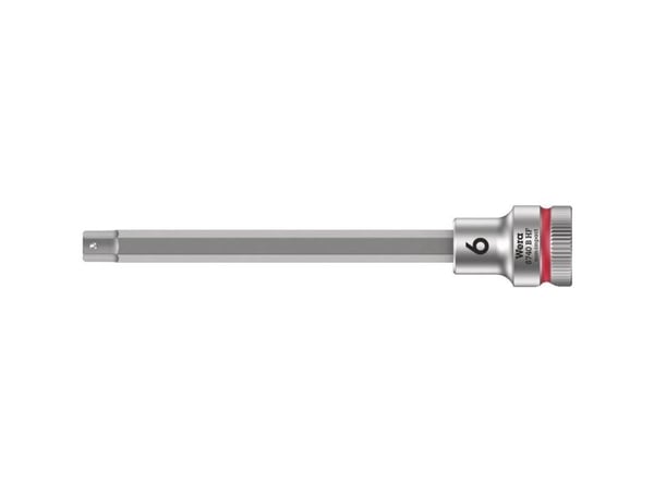 Wera 05003036001, Stikkontakt, 3/8", Metrisk, 1 hoder, 6 mm, Kromvanadiumstål