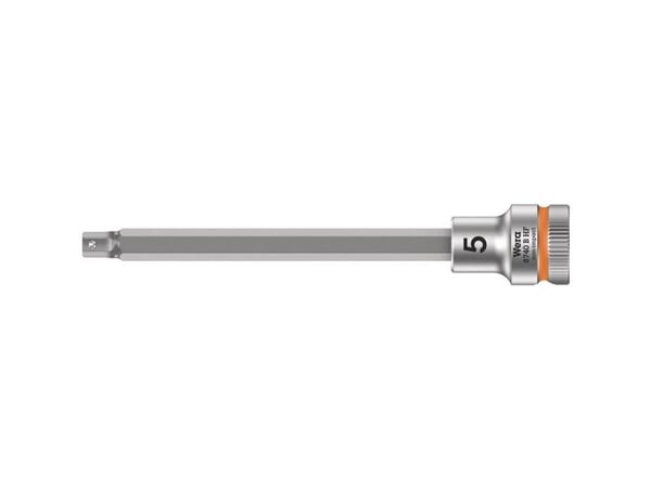 Wera 05003034001, Stikkontakt, 3/8", Metrisk, 1 hoder, 5 mm, Kromvanadiumstål