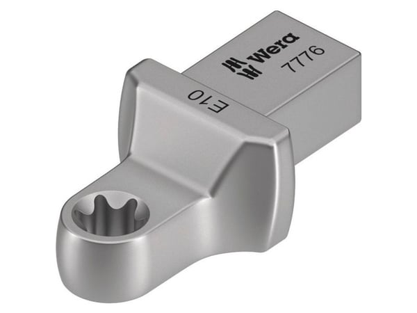 Wera 7776, Torque wrench end fitting, Sølv, 1 stykker, Chromium-Vanadium Steel (Cr-V)