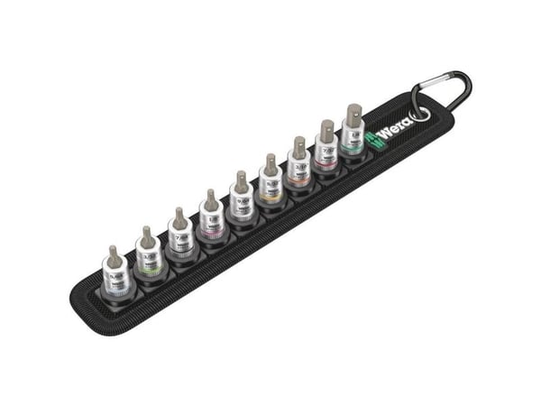 Wera 05003884001, 1/4, 1/8, 3/16, 3/32, 5/32, 5/64, 7/32, 7/64, 9/64, 269 g, 25,4 / 4 mm (1 / 4"), Taiwan
