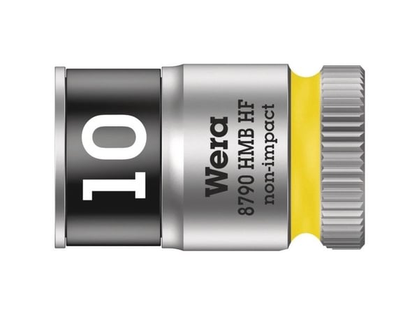 Wera 8790 HMB HF 05003744001 Ekstern sekskantnøkkelinnsats 10 mm 3/8 (10 mm)