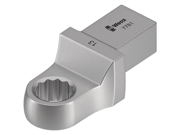 Wera 7781, Torque wrench end fitting, Sølv, 24 mm, 1 stykker, Chromium-Vanadium Steel (Cr-V), 2,8 cm