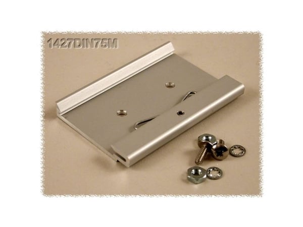Hammond Electronics 1427DIN75M DIN-clip Til montering på DIN-skinne. 1 stk