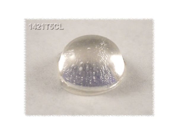 Hammond Electronics 1421T5CL utstyrs-føtter selvklebende rund natur (Ø x H) 11,1 x 5 mm 24 stk