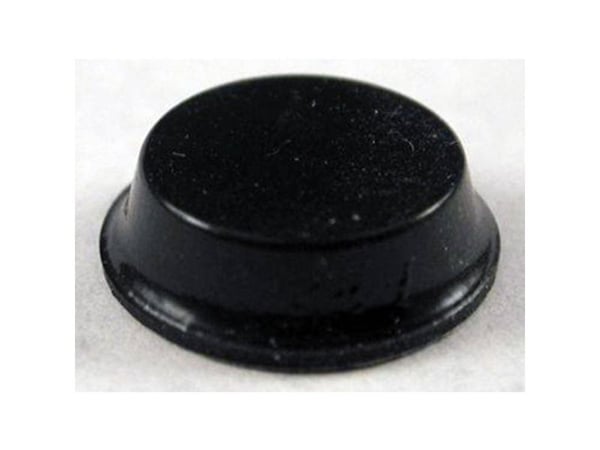 Hammond Electronics 1421T2 chassisføtter selvklebende rund sort (Ø x H) 12,7 mm x 3,5 mm 24 stk