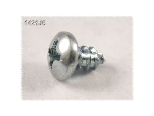 Hammond Electronics 1421J6 monteringsbolt selvskjærende stål natur 6 stk