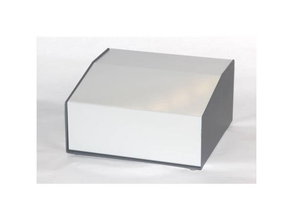 Hammond Electronics 500-0940 pultkabinett (L x B x H) 183 x 192 x 100 mm aluminium grå, 1 stk