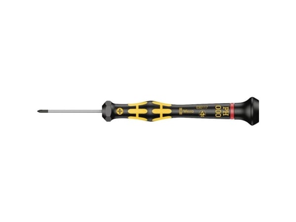 Wera 1550 PH ESD Micro, 19 mm, 19 mm, 139 mm, 12 g, Tsjekkisk Republikk