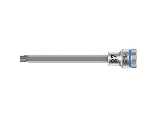 Wera 05003065001, Stikkontakt, 3/8", 1 hoder, T27, Kromvanadiumstål, Kromfarget