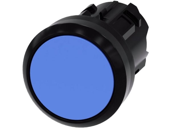 Siemens 3SU1000-0AB50-0AA0, Plastikk, IP66, IP67, IP69, IP69K, Svart, Blå, 2,95 cm, 35,3 mm, 50 mm