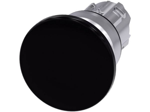 Siemens 3SU1050-1BD10-0AA0, Metalli, Muovi, IP66, IP67, IP69, IP69K, Musta, Hopea, 4 cm, 51,9 mm, 30 mm