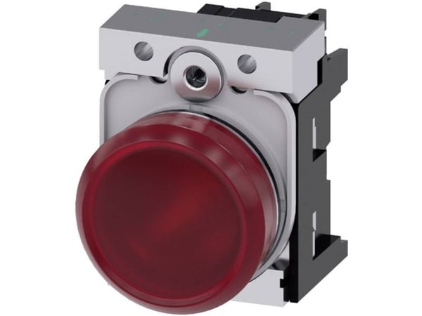 Siemens 3SU1156-6AA20-1AA0 Merkkivalot Kiiltävä punainen 230 V/AC 1 kpl