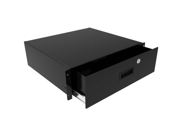 Hammond Electronics RDRW1900322BK1 rack-/hylle (L x B x H) 89 x 483 x 559 mm stål svart 1 stk