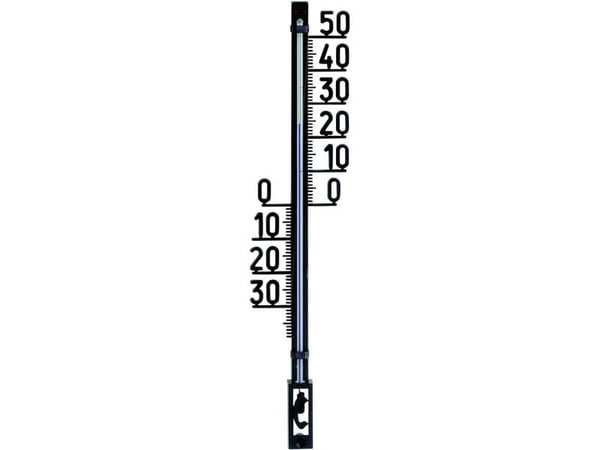TFA-Dostmann 12.6003.01.90, Væskebasert miljøtermometer, Innendørs, °C, 0 - 50 °C, Sort, Plast