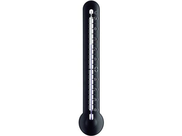 TFA-Dostmann 12.3048, Elektronisk väderstation, Inomhus / utomhus, Svart, Plast, Vägg, °C